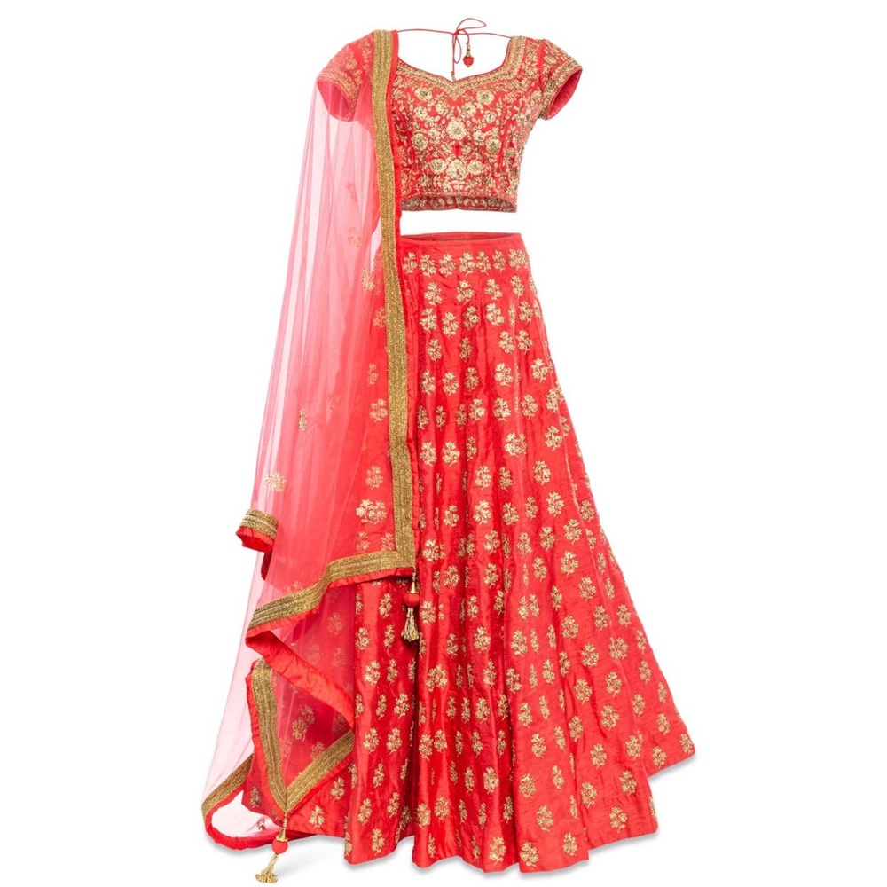 COPY - Pink Embellished Lehenga